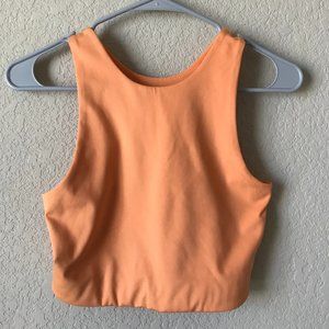 Girlfriend Collective Dylan Bra Horizon Orange Size Small